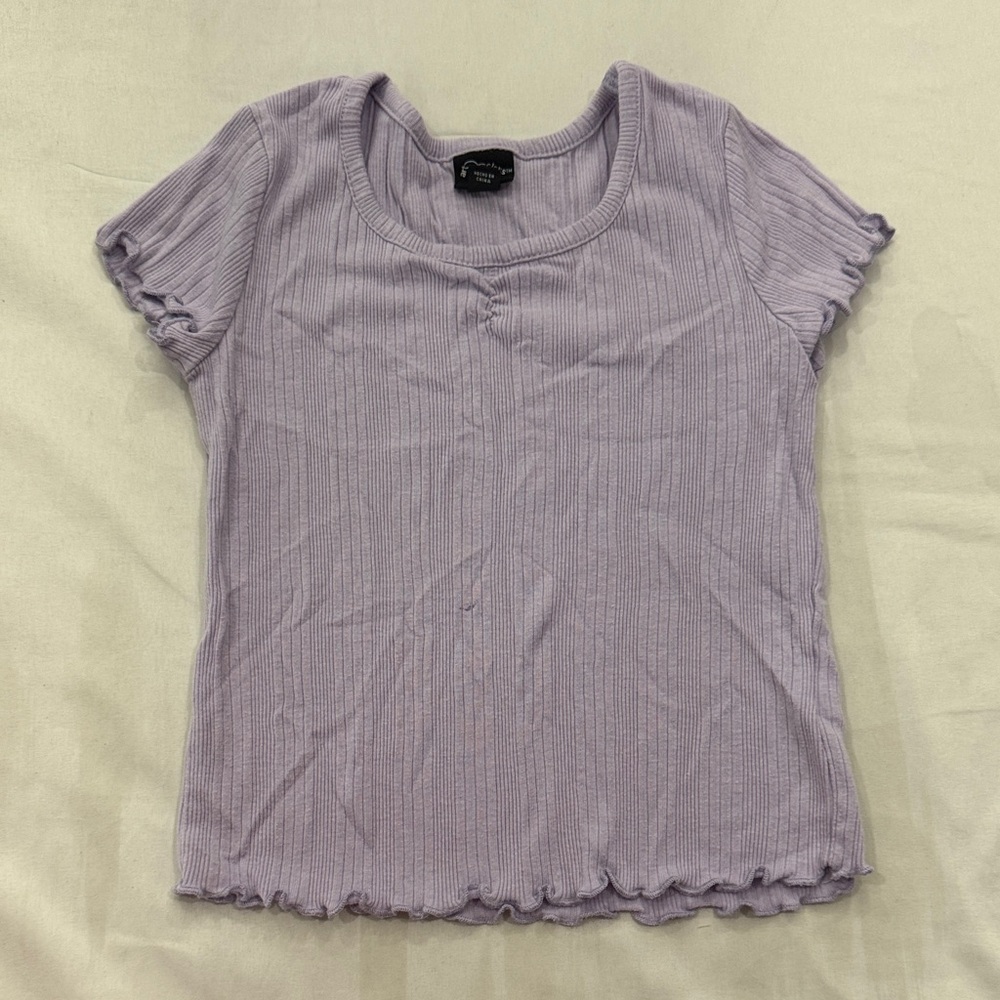 art class Lavender Ribbed Kids Tee